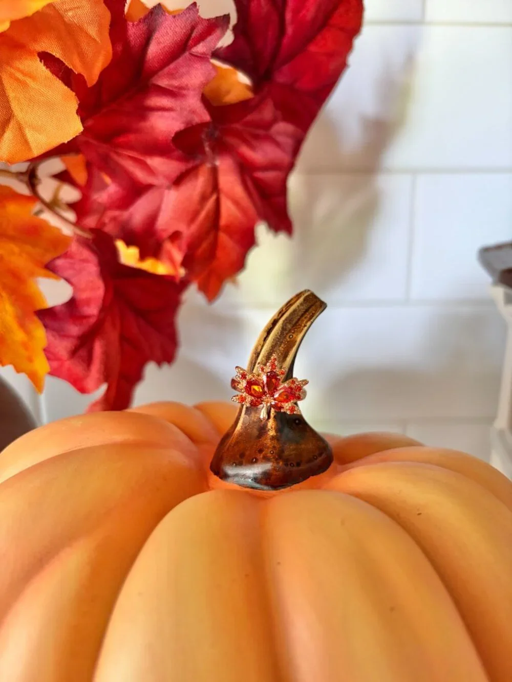 Maple Leaf Ring